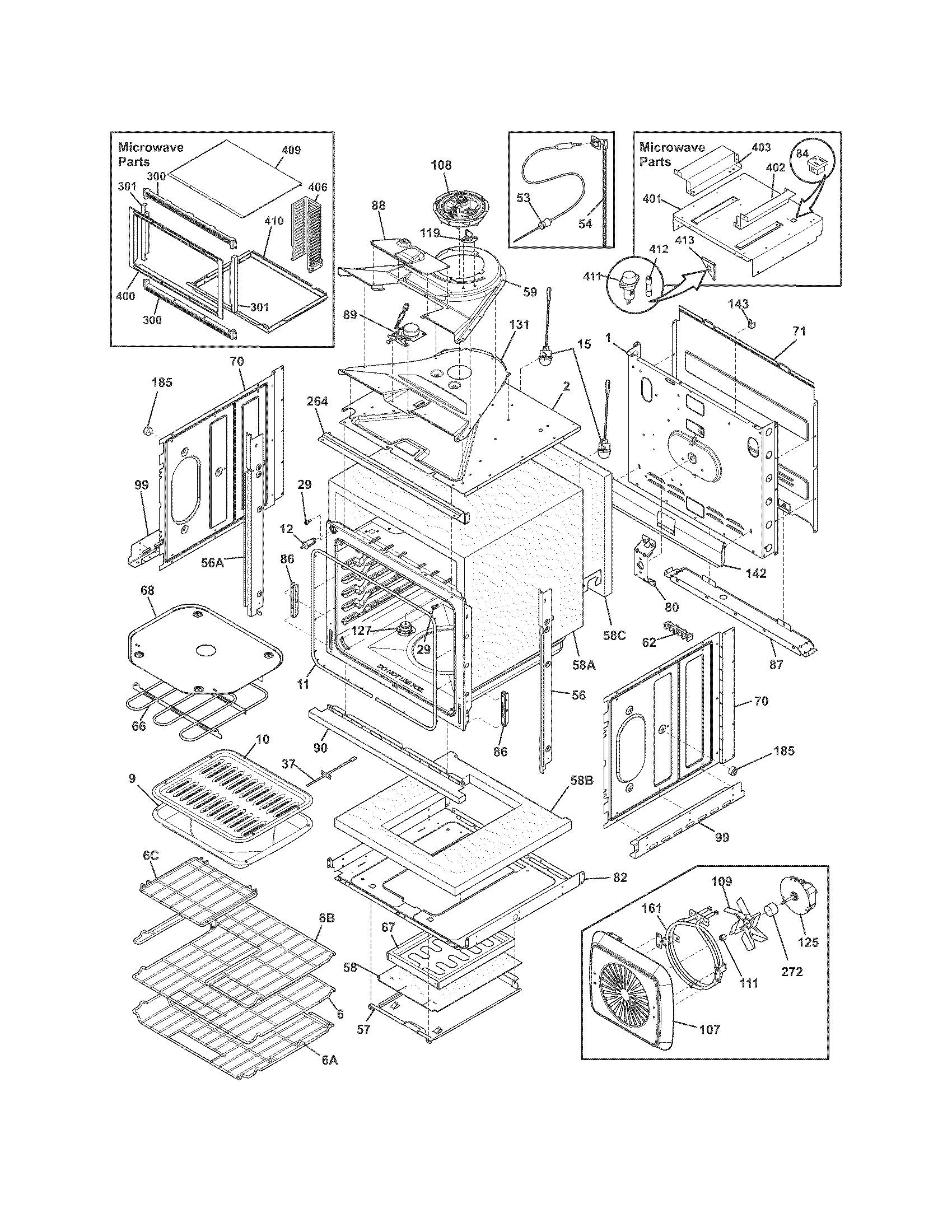 Lower oven