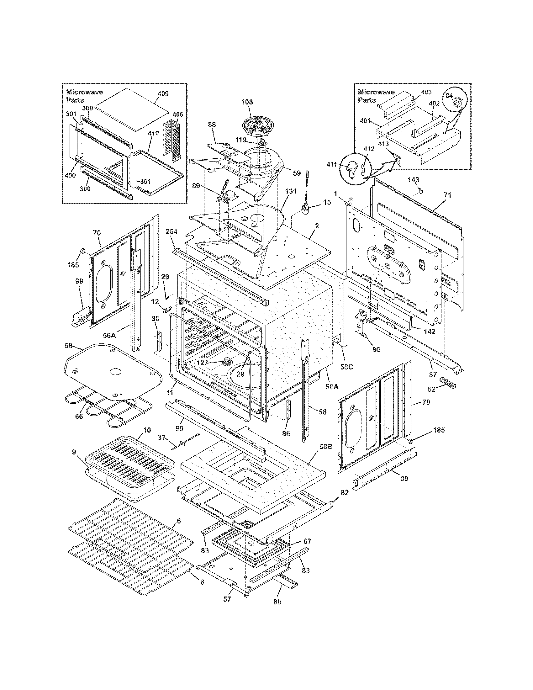 Lower oven