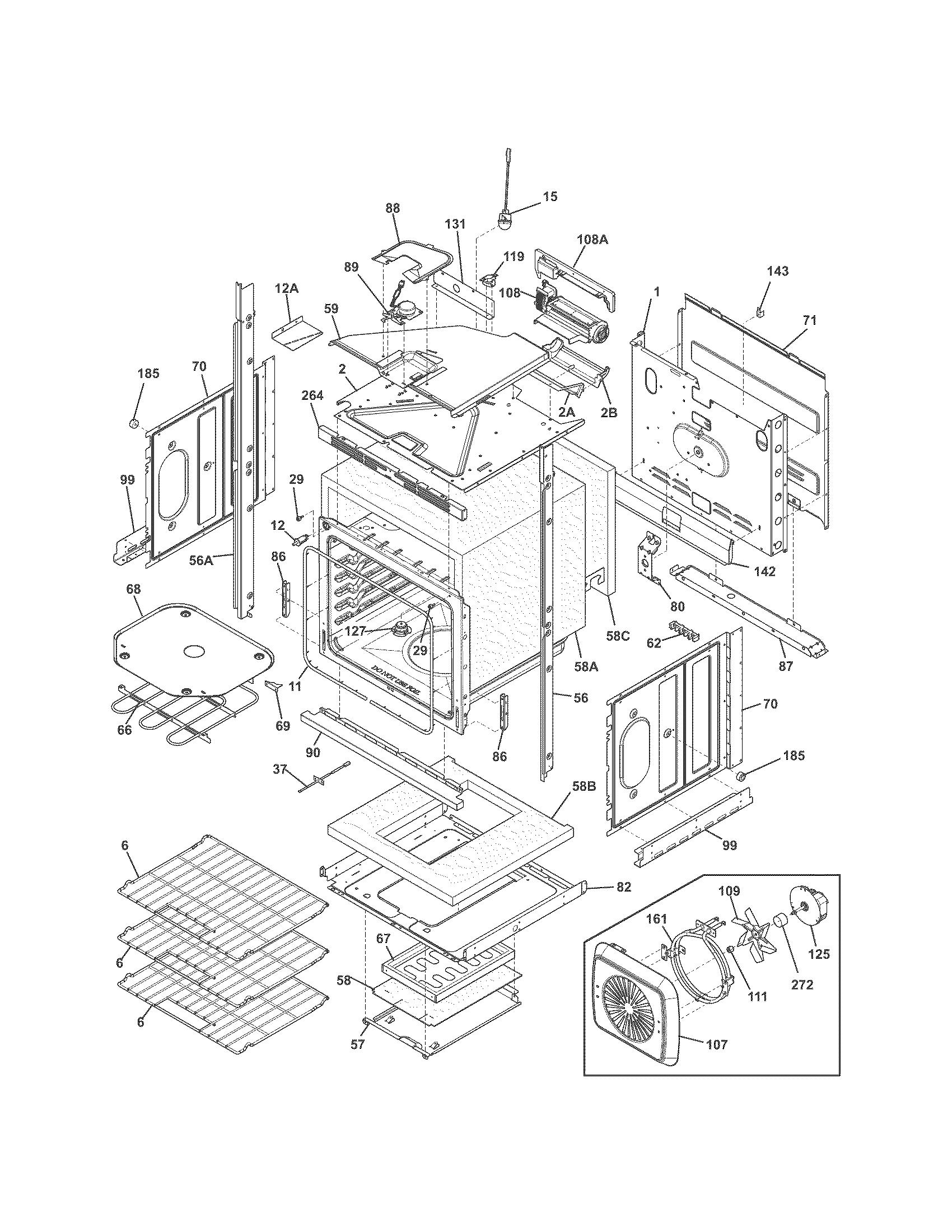 Lower oven