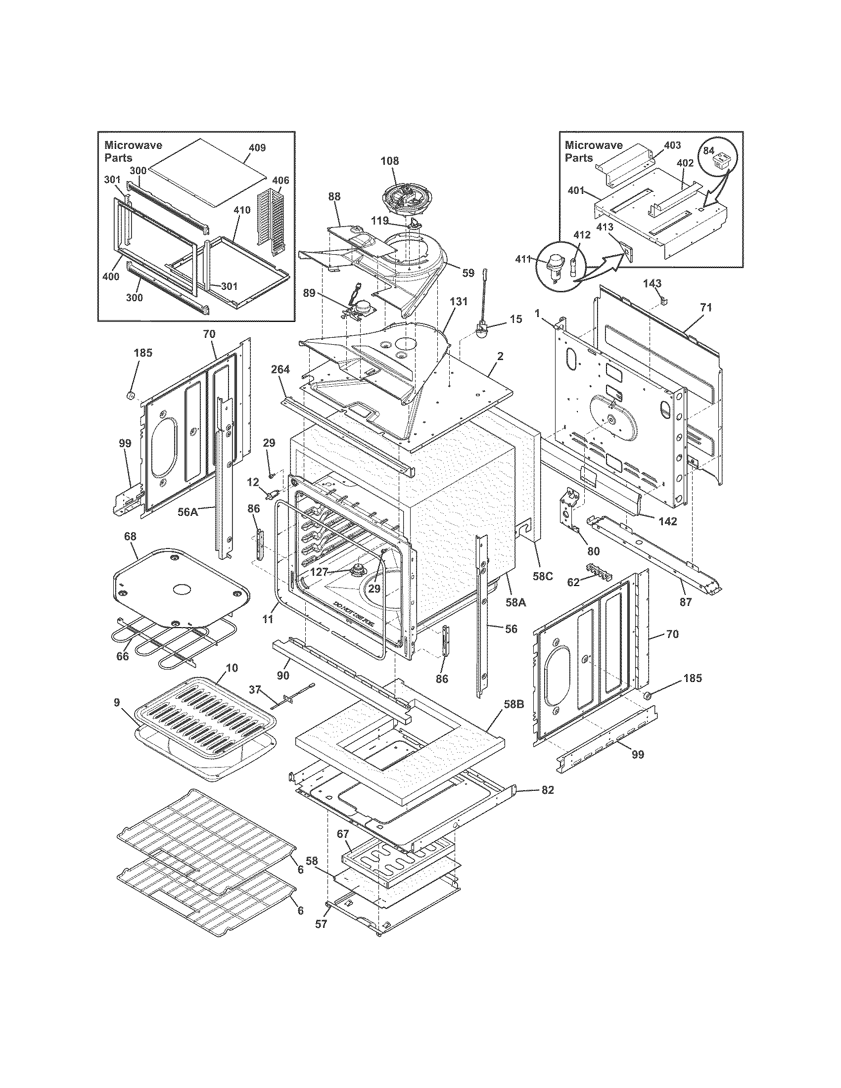 Lower oven