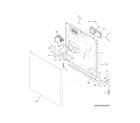 Frigidaire FFBD2406NW2A door diagram