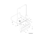 Frigidaire FFBD2406NW2A frame diagram