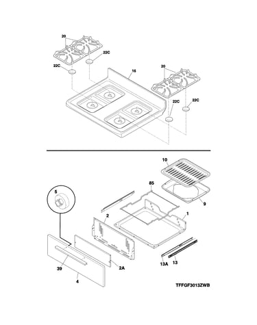 Top/drawer