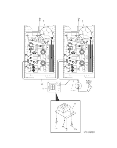 Induction unit