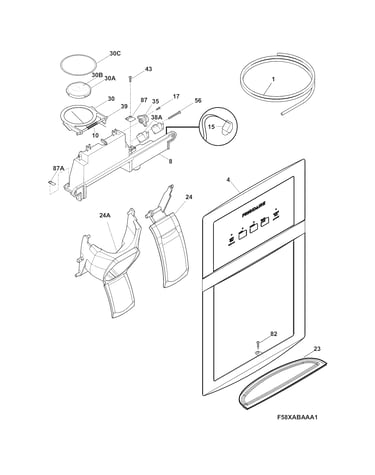 Ice & water dispenser