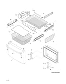 Freezer drawer, baskets