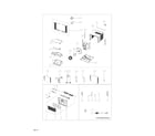 Frigidaire FFRA1022Q1A0 recommended spare parts diagram