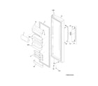 Frigidaire FFSC2323LPA refrigerator door diagram