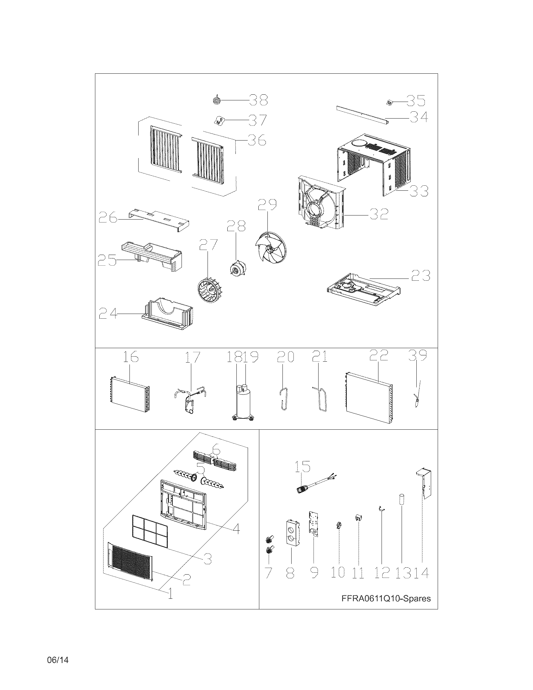 Recommended spare parts