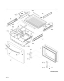 Freezer drawer, baskets