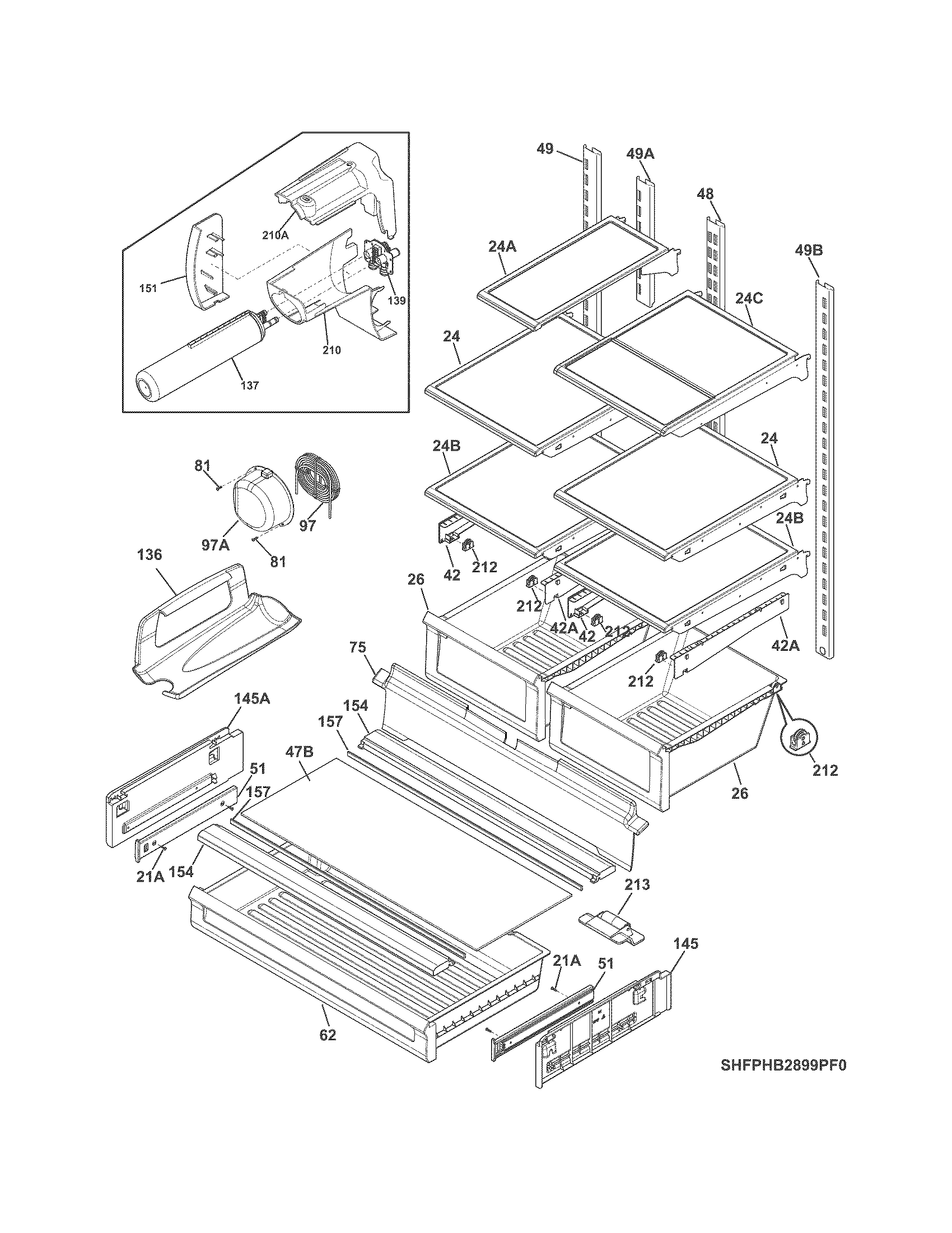 SHELVES