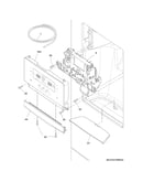 Controls & ice dispenser