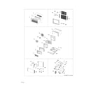 Frigidaire FFTH0822Q13 reecommended spare parts diagram