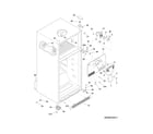 Frigidaire FFHT2126PW3 cabinet diagram