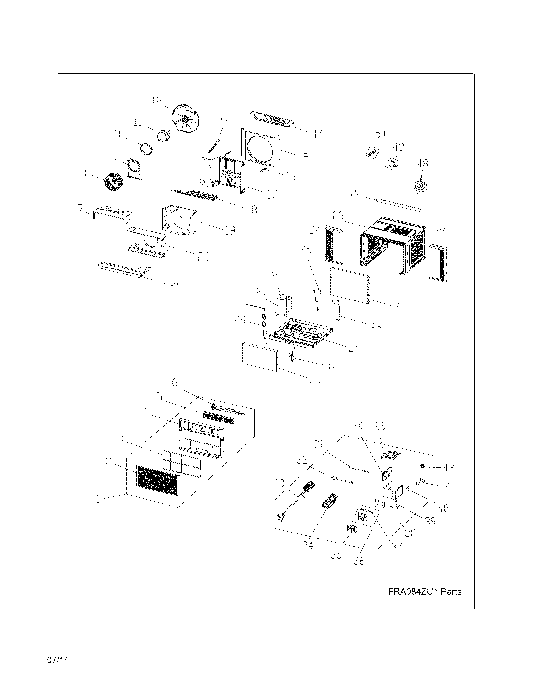 Recommended spare parts