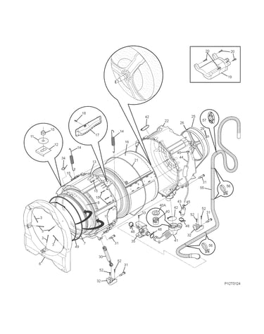 Motor/tub