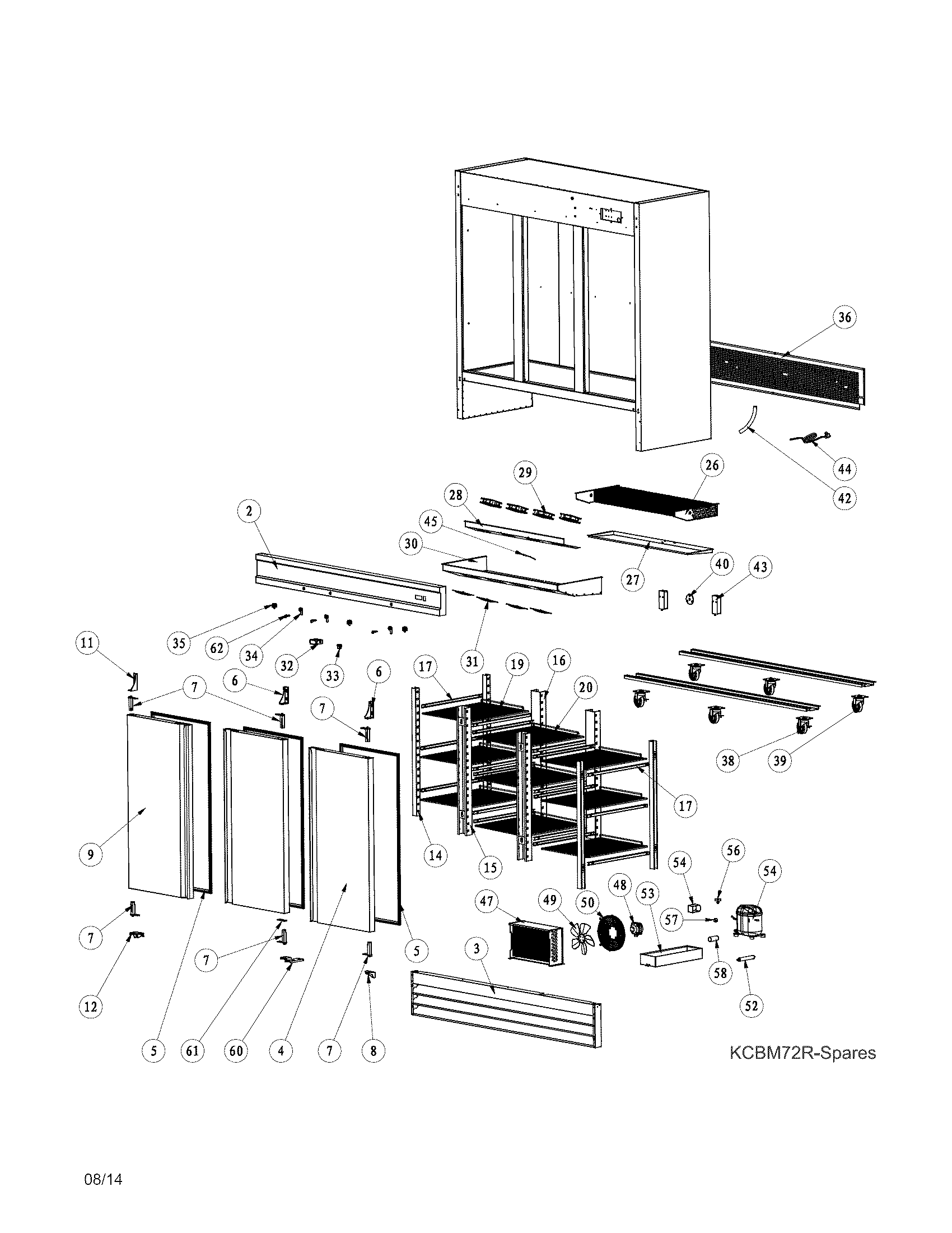 Recommended spare parts