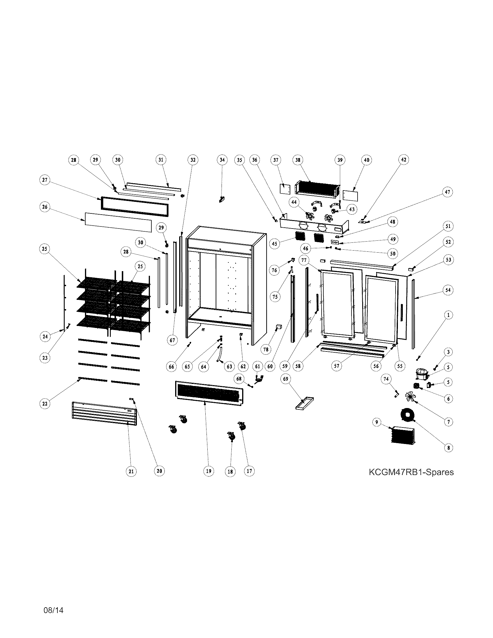Recommended spare parts