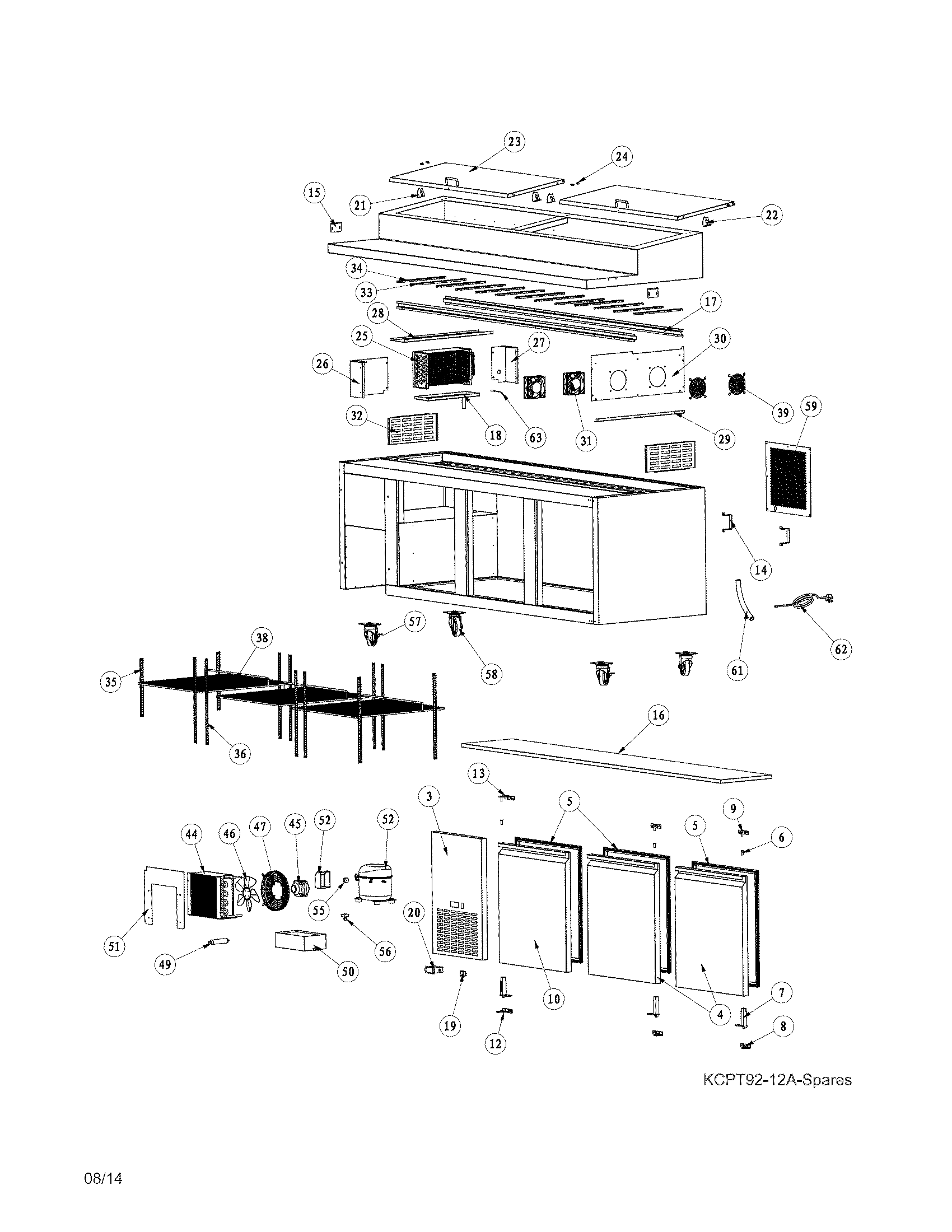 Recommended spare parts