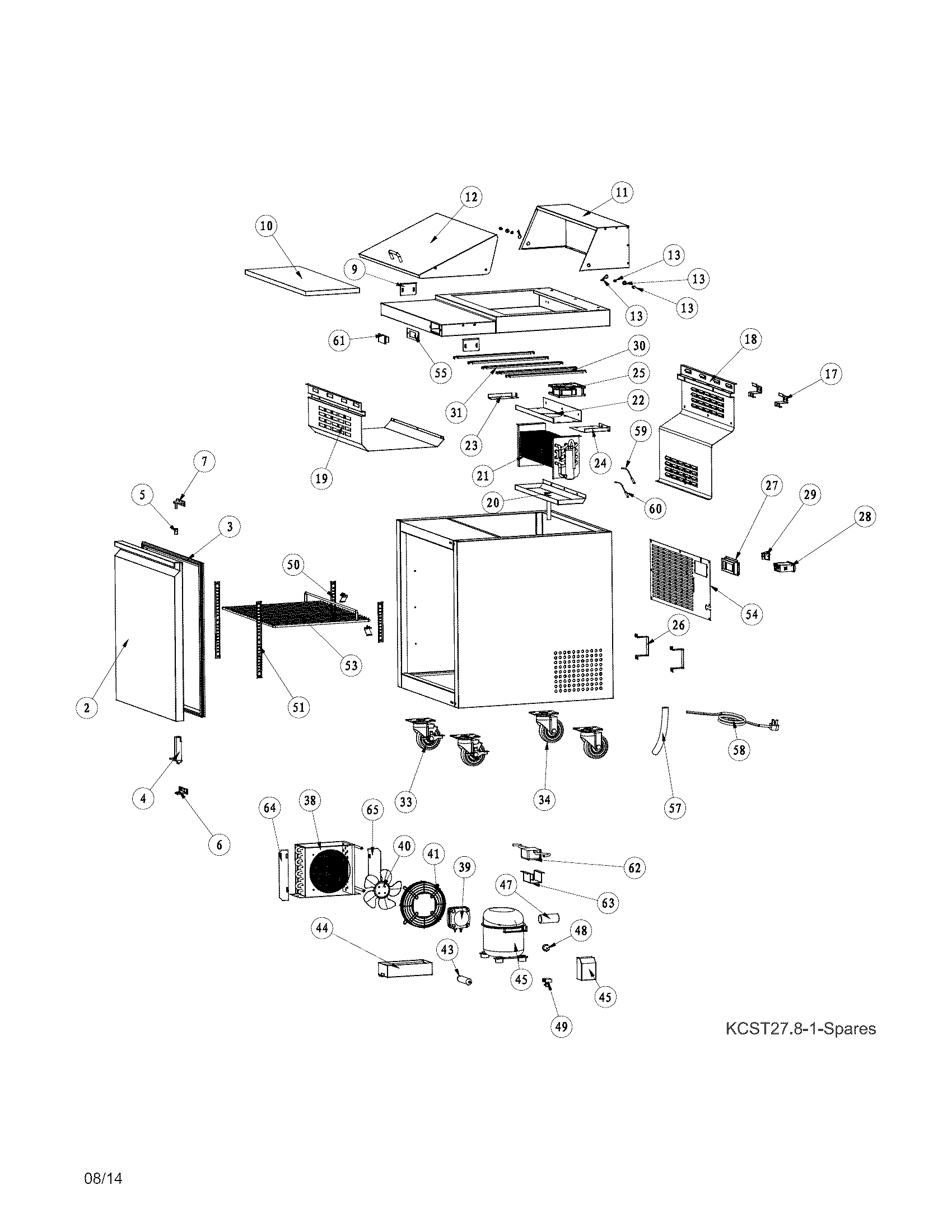 Recommended spare parts