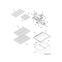Kenmore 25360412410 shelves diagram