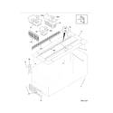 Kenmore Elite 25317802410 cabinet diagram