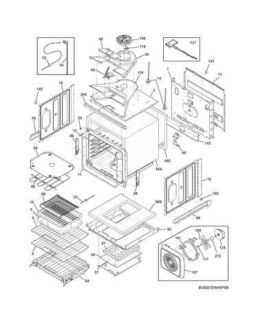Upper oven