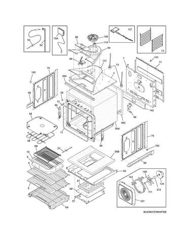 Upper oven