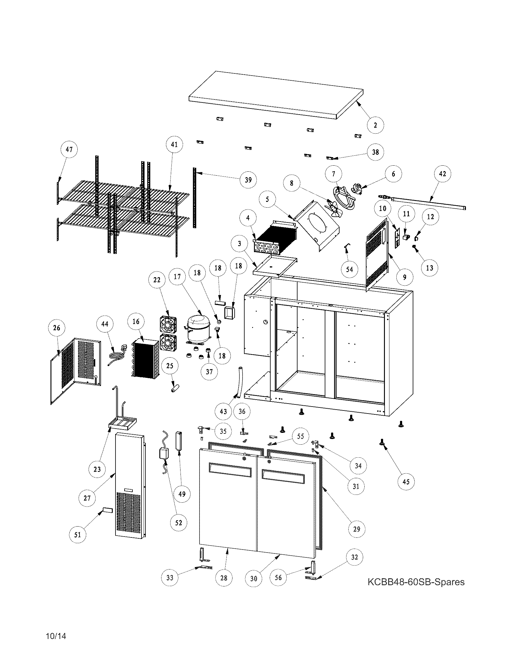 Recommended spare parts