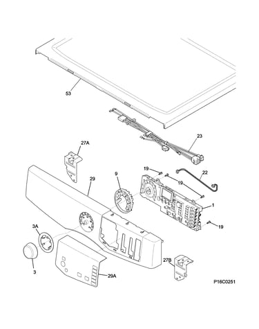 Controls/top panel