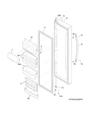 Refrigerator door