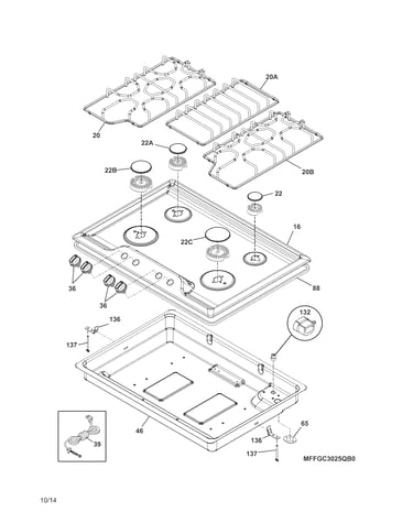 Cook top