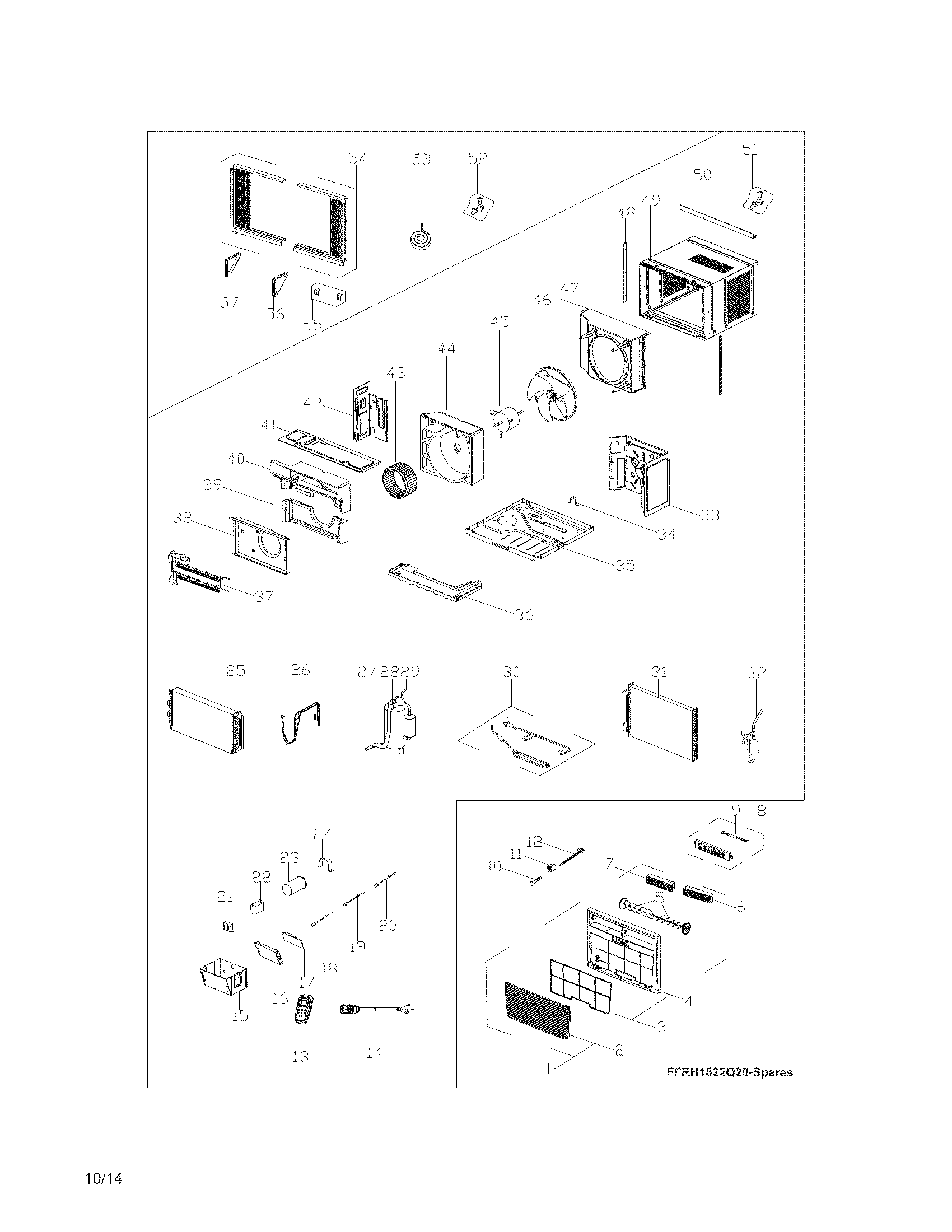 Recommended spare parts