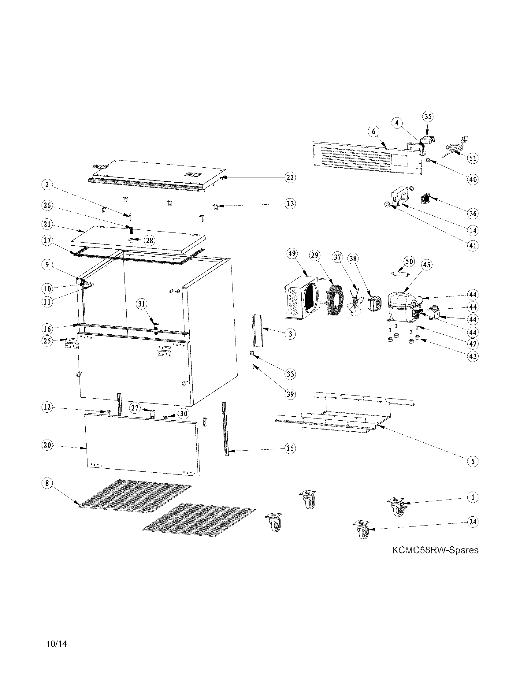 RECOMMENDED SPARE PARTS