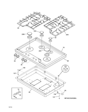 Cook top