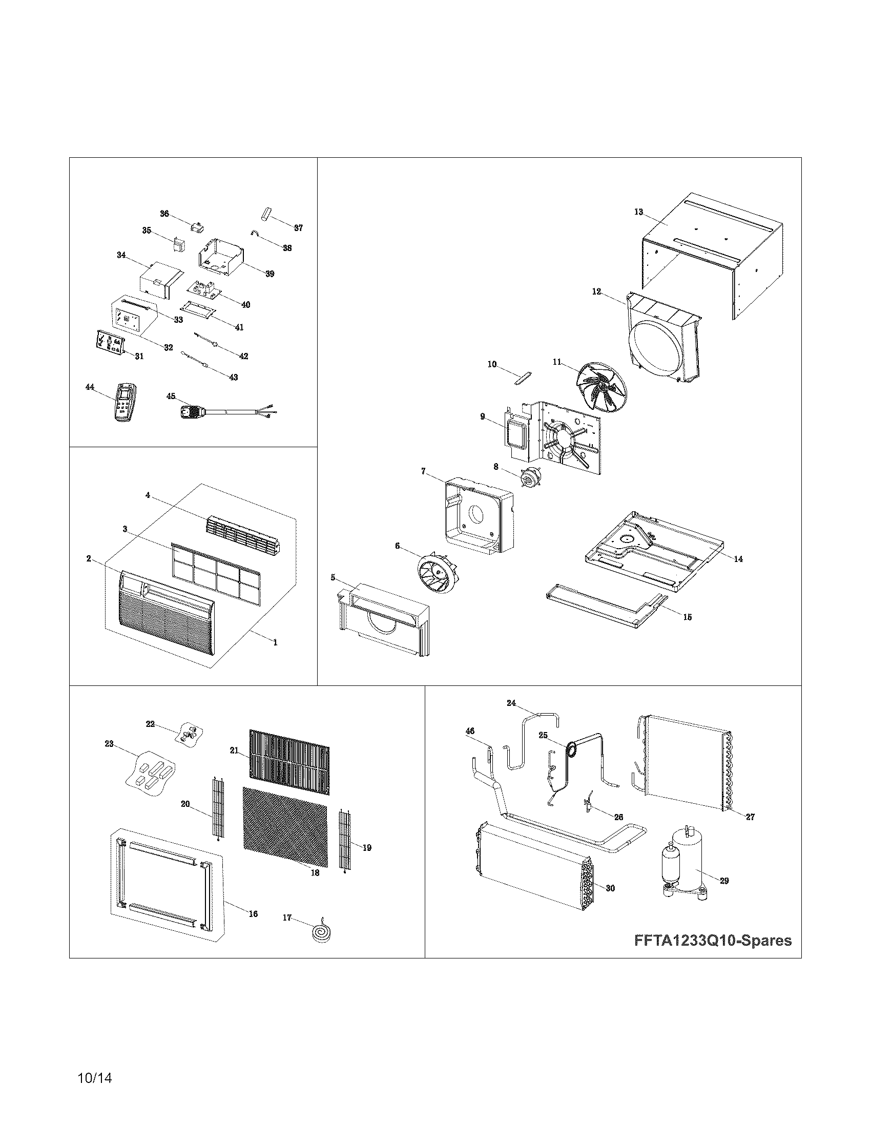 Recommended spare parts