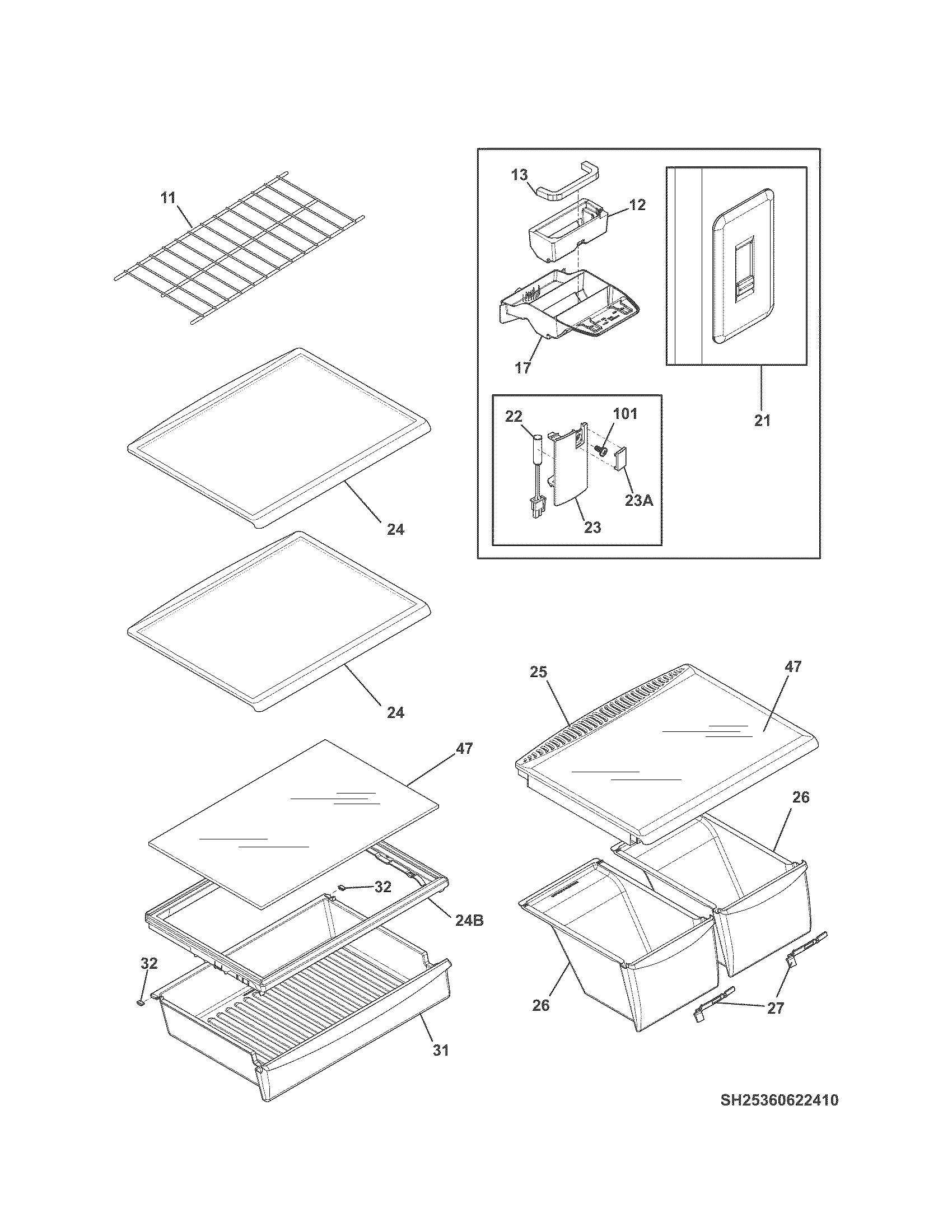 Shelves