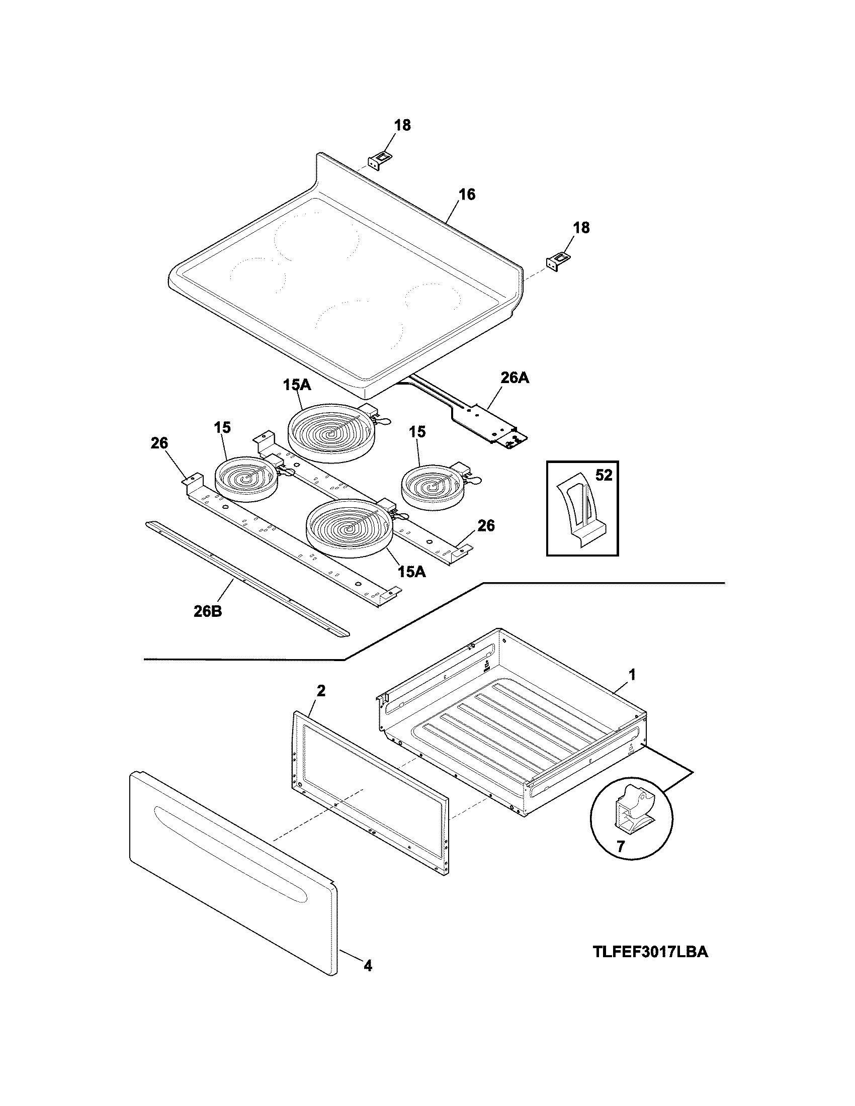 Top/drawer