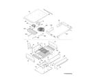 Frigidaire CPES3085PFC top/drawer diagram