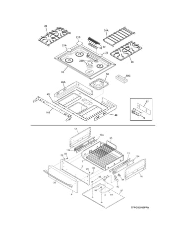 Top/drawer