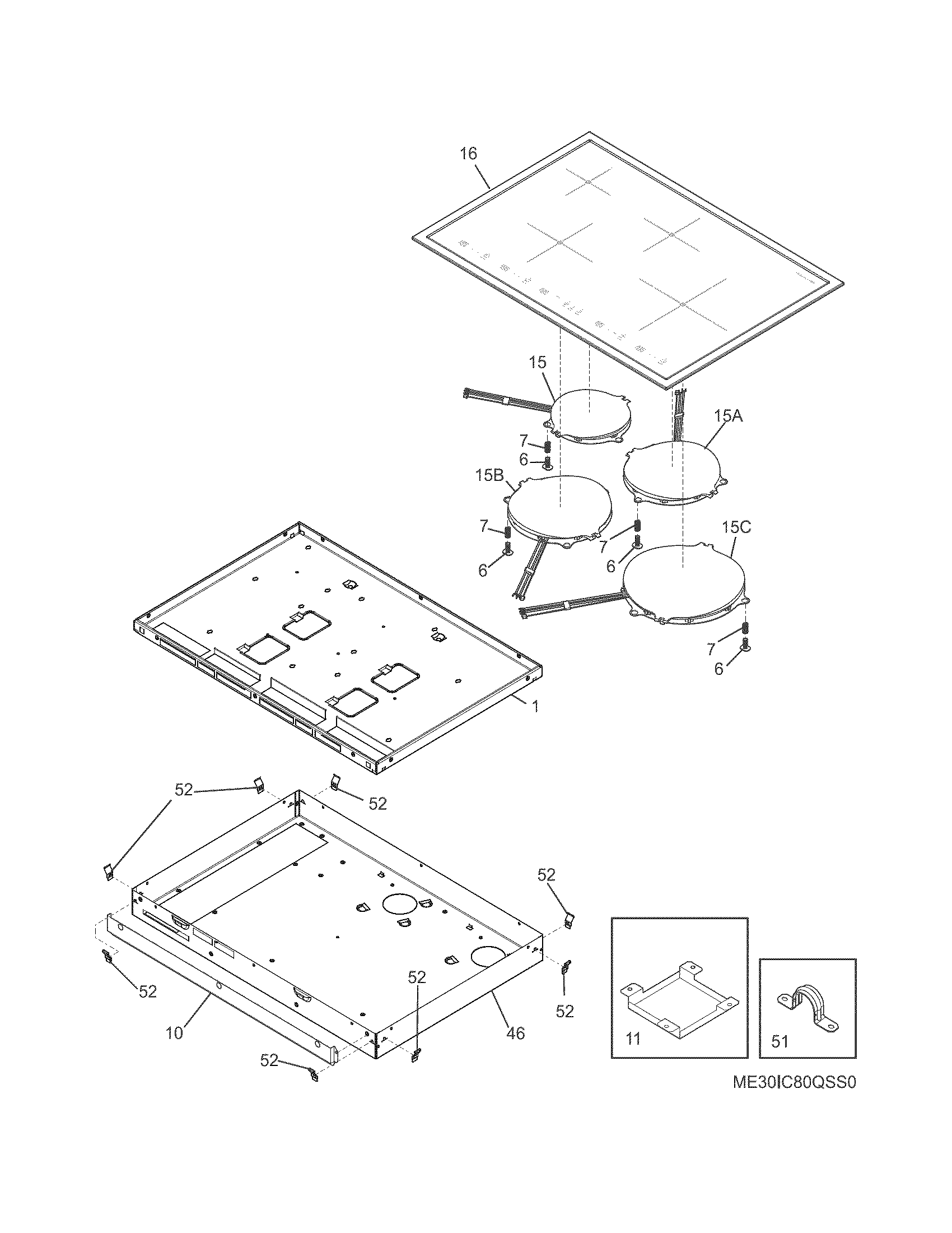 Maintop/surface units