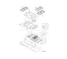 Frigidaire CPDS3085PFB top/drawer diagram