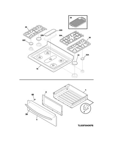 Top/drawer