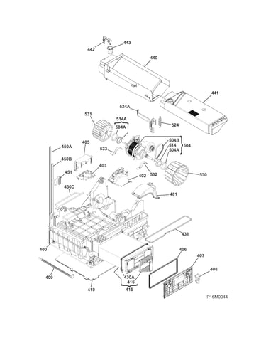 Motor/fan