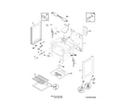 Frigidaire FFGF3015LWE body diagram