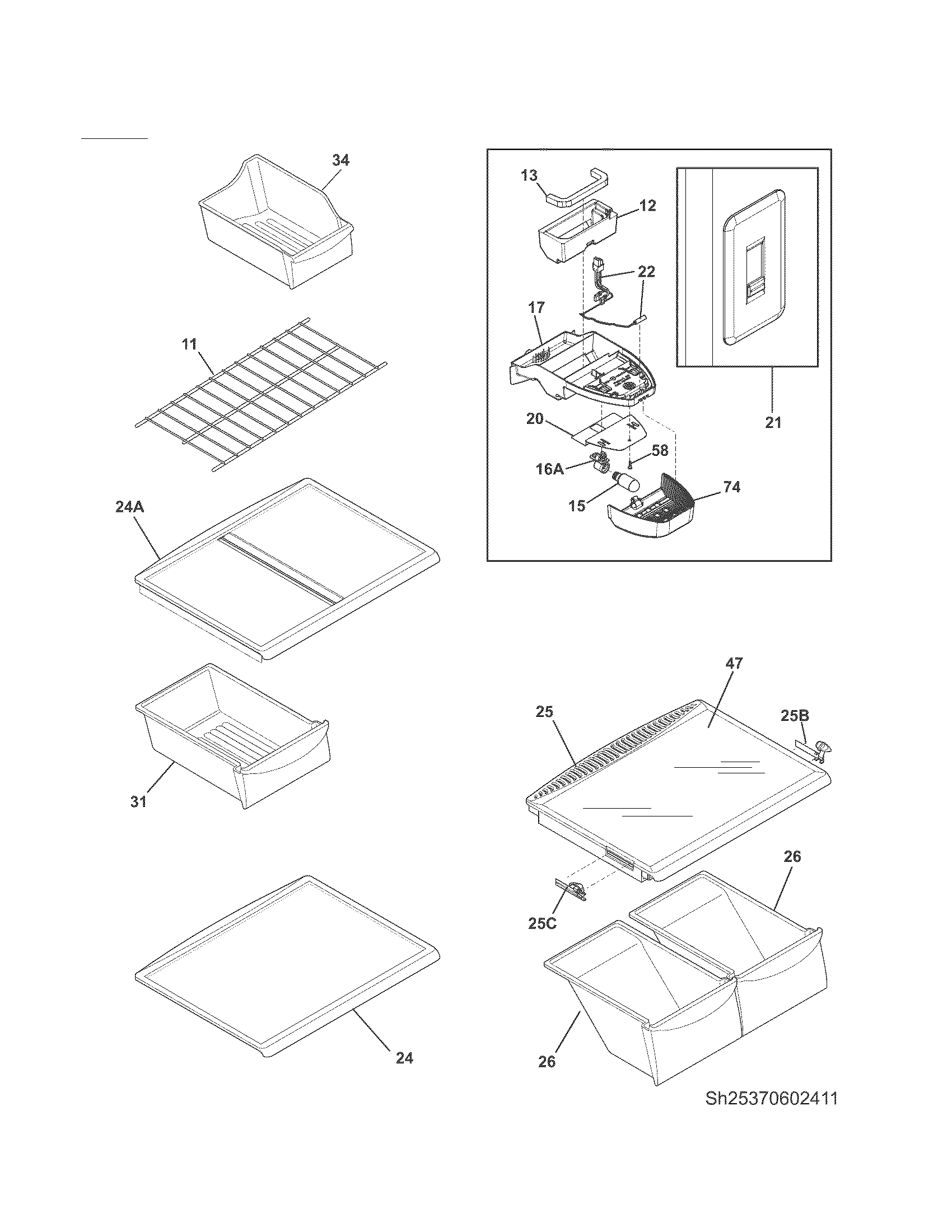 Shelves