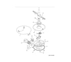 Kenmore 58714014411B motor & pump diagram