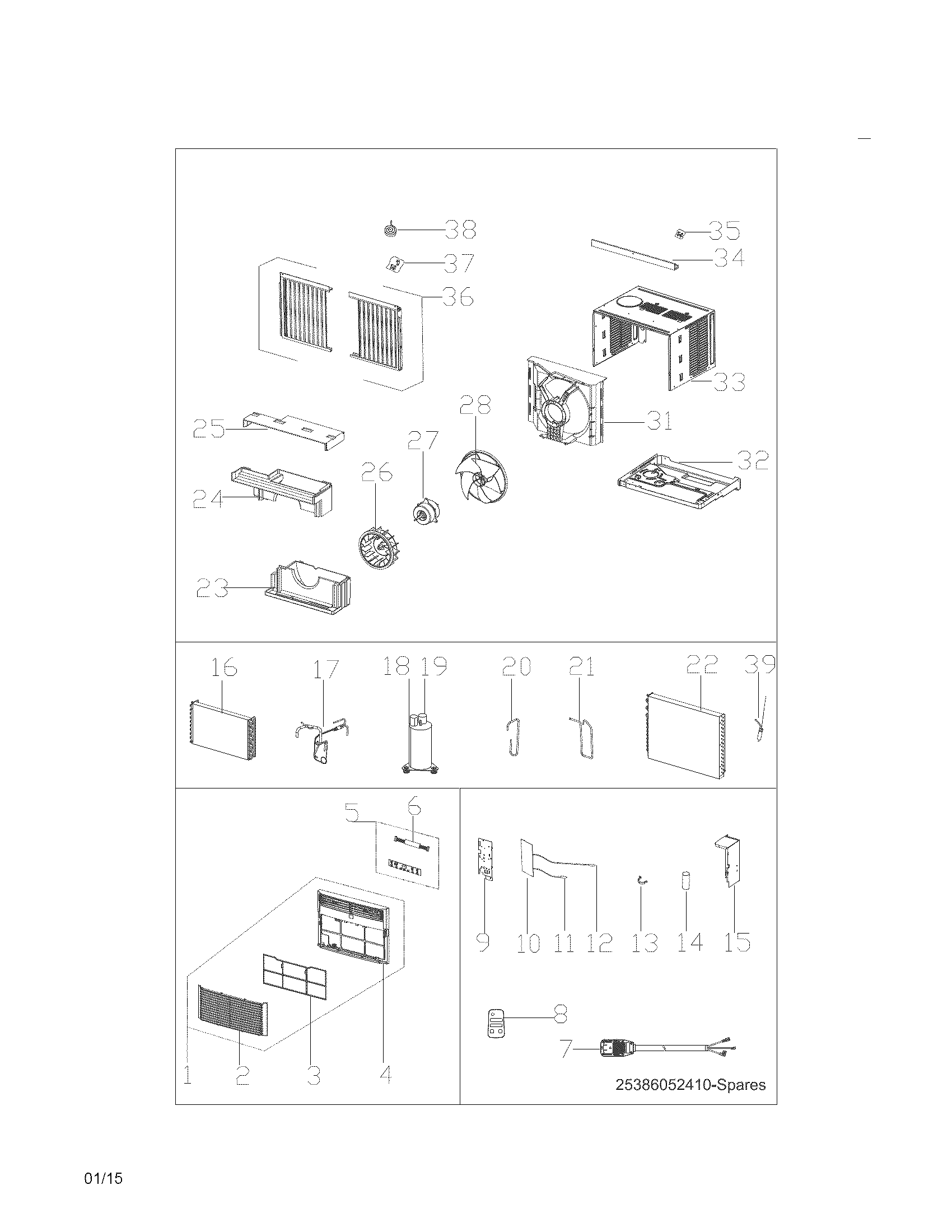 Recommended spare parts