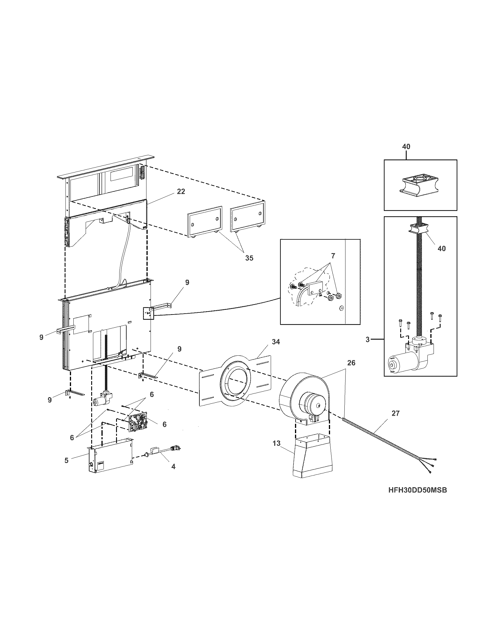 Body/motor parts