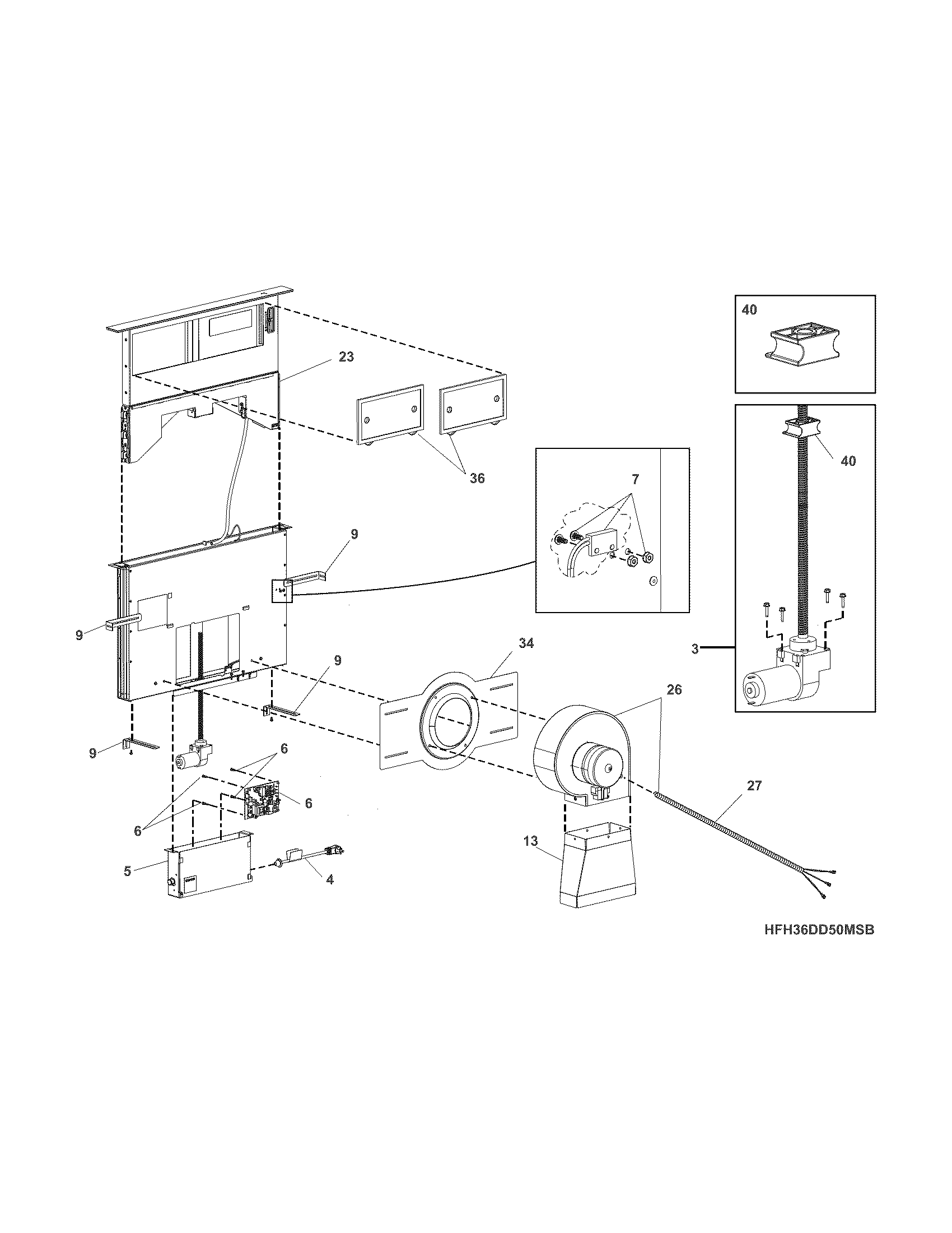 Body/motor parts